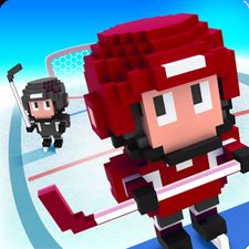  Blocky Hockey - Ice Runner   -   