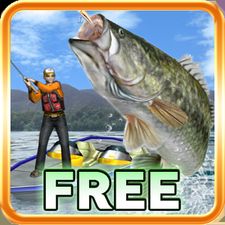 Взломанная Бесплатная 3D Bass Fishing на Андроид - Взлом все открыто