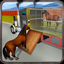 дикая лошадь транспорт грузови