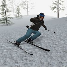Взломанная Alpine Ski III на Андроид - Взлом на деньги