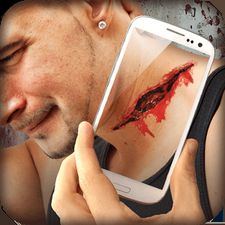 Взломанная Кровавые раны шутка на фото на Андроид - Взлом на деньги