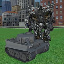 Взломанная Tank Robot Battle на Андроид - Взлом все открыто