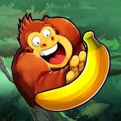 Взломанная Banana Kong на Андроид - Взлом много денег