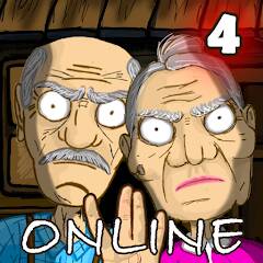 Взломанная Grandpa & Granny 4 Online Game на Андроид - Взлом на деньги