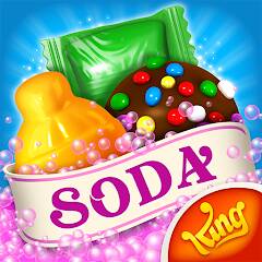 Взломанная Candy Crush Soda Saga на Андроид - Взлом на деньги