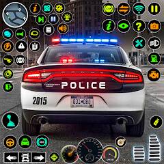 Взломанная NYPD Police Car Parking Game на Андроид - Взлом все открыто