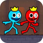  Red and Blue Stickman 2   -   
