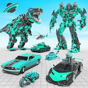  Dino Robot Car Transform 3DWar   -   