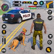  US Police Dog City Crime Chase   -   