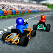 Взломанная Rush Kart Racing на Андроид - Взлом все открыто