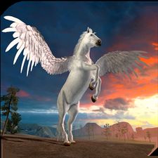 Взломанная Clan of Pegasus - Flying Horse на Андроид - Взлом все открыто