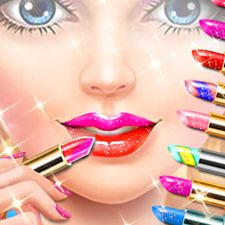 Взломанная Lipstick Maker Makeup Game на Андроид - Взлом на деньги