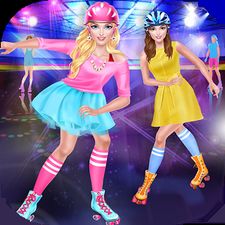 Взломанная Roller Skate Chics: Girls Date на Андроид - Взлом все открыто