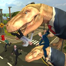 Взломанная Trumpasaurus Rex - Trump Dino на Андроид - Взлом много денег