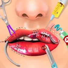 Взломанная Lips Surgery Simulator Doctor на Андроид - Взлом все открыто