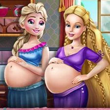 Elsa & Ellie Pregnant BFFs