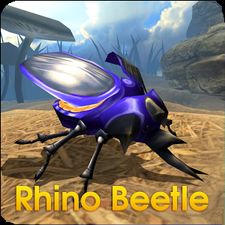Взломанная Rhino Beetle Simulator на Андроид - Взлом много денег