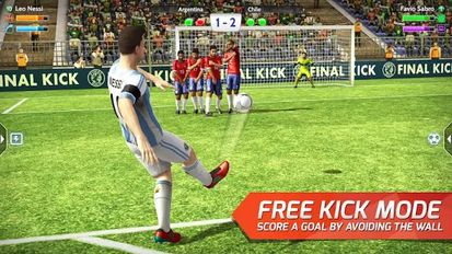 Взломанная Final kick: Online football на Андроид - Взлом все открыто