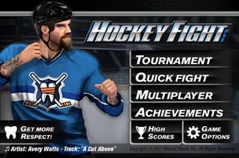 Взломанная Hockey Fight Lite на Андроид - Взлом все открыто