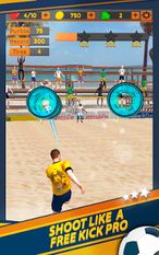 Взломанная Shoot Цель Пляжный футбол на Андроид - Взлом много денег