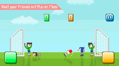 Взломанная Funny Soccer - 2 Player Games на Андроид - Взлом на деньги