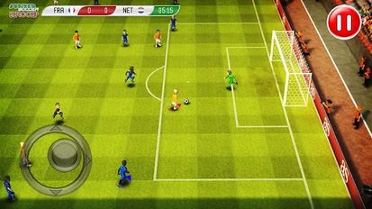 Взломанная Striker Soccer Euro 2012 на Андроид - Взлом все открыто