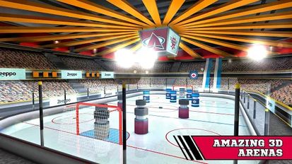Взломанная Pin Hockey - Ice Arena на Андроид - Взлом много денег