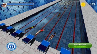 Взломанная Плавание гонки 3D на Андроид - Взлом на деньги