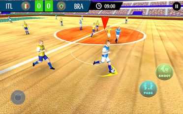Взломанная Futsal Football 2016 на Андроид - Взлом на деньги