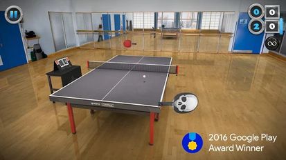 Взломанная Table Tennis Touch на Андроид - Взлом все открыто
