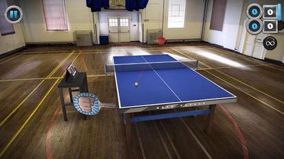 Взломанная Table Tennis Touch на Андроид - Взлом все открыто