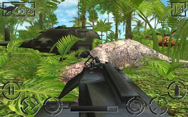 Взломанная Dinosaur Hunter: Survival Game на Андроид - Взлом все открыто