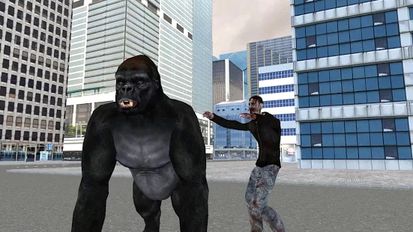Взломанная Real Gorilla vs Zombies - City на Андроид - Взлом много денег