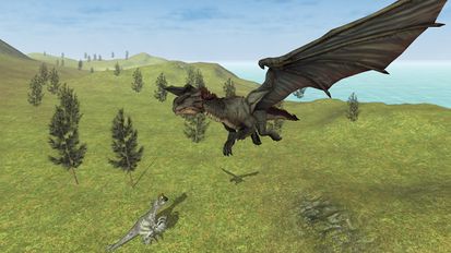 Взломанная Flying Fury Dragon Simulator на Андроид - Взлом все открыто