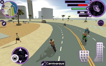 Взломанная Miami Crime Simulator 2 на Андроид - Взлом все открыто