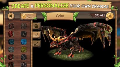 Взломанная Dragon Sim Online: Be A Dragon на Андроид - Взлом много денег