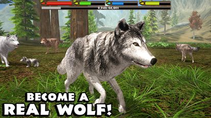 Взломанная Ultimate Wolf Simulator на Андроид - Взлом много денег