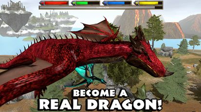 Взломанная Ultimate Dragon Simulator на Андроид - Взлом много денег