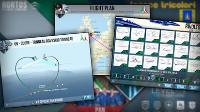 Взломанная Frecce Tricolori Flight Sim на Андроид - Взлом на деньги
