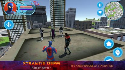 Взломанная Strange Hero: Future Battle на Андроид - Взлом много денег