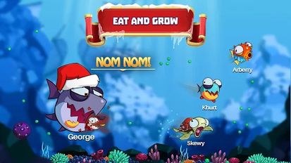 Взломанная EatMe.io: Underwater Fish Wars на Андроид - Взлом на деньги