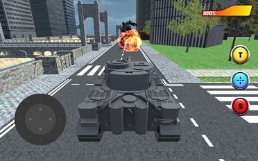 Взломанная Tank Robot Battle на Андроид - Взлом все открыто