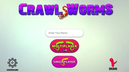 Взломанная Crawl Worms на Андроид - Взлом на деньги