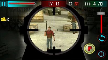 Взломанная Снайпер Shoot War 3D на Андроид - Взлом на деньги