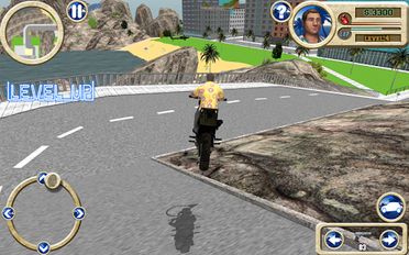 Взломанная Miami Crime Simulator 3 на Андроид - Взлом на деньги