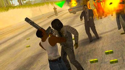 Взломанная Зомби в Сан-Андреас на Андроид - Взлом на деньги