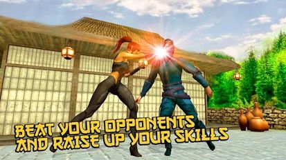 Взломанная Ninja Kung Fu Fighting 3D на Андроид - Взлом все открыто