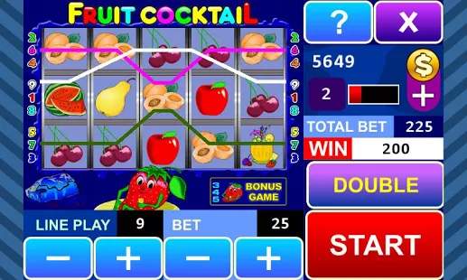 Взломанная Fruit Cocktail slot machine на Андроид - Взлом много денег