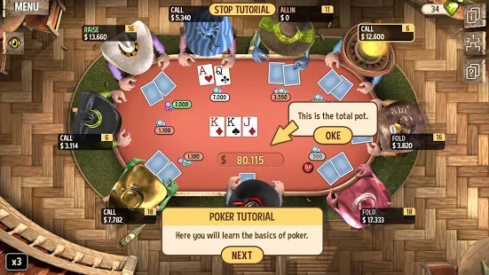 Взломанная Научись играть в Покер на Андроид - Взлом много денег