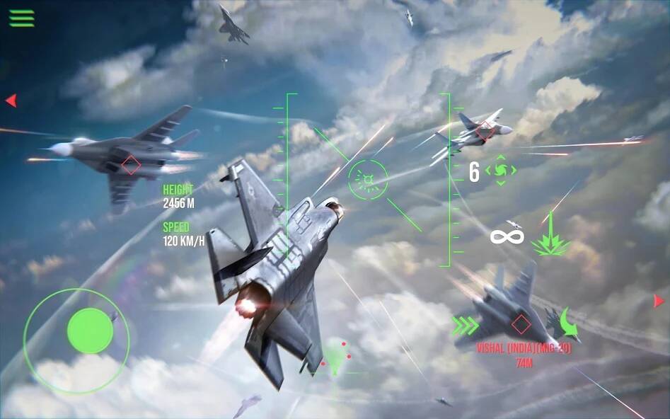 Взломанная Modern Warplanes: ПвП шутер на Андроид - Взлом все открыто
